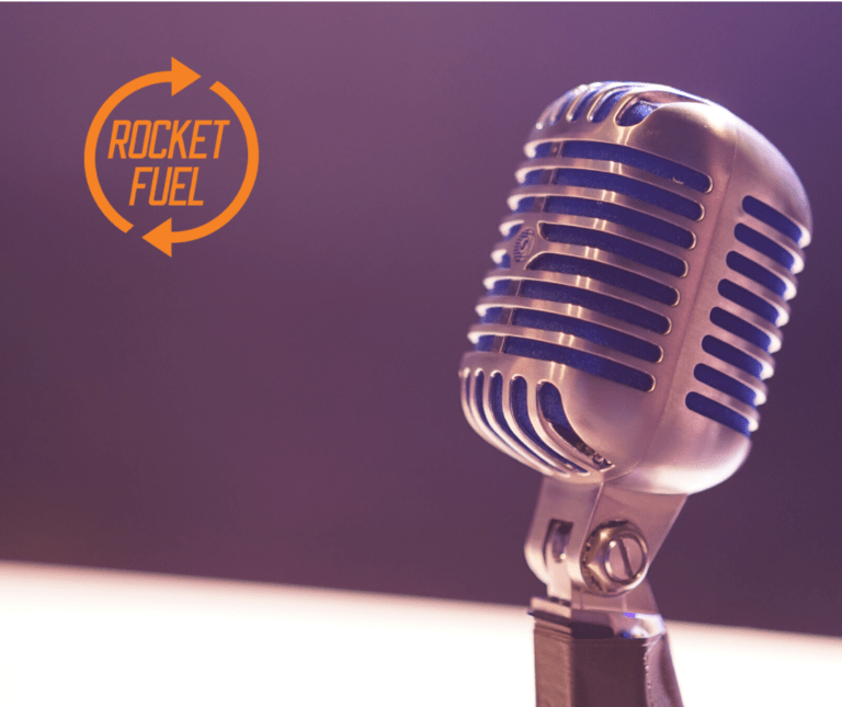Rocket Fuel Podcast Microphone